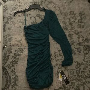 Jump, hunter green, XS homecoming dress